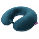 VIAGGI U Shape Round Memory Foam Soft Travel Neck Pillow for Neck Pain Relief Cervical Orthopedic Use Comfortable Neck Rest Pillow - Teal